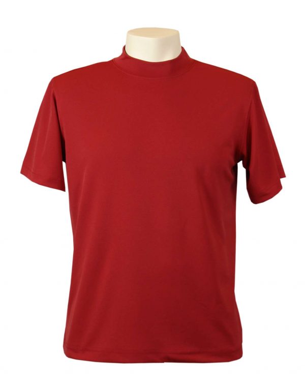Mock Neck Moisture Wicking Shirt