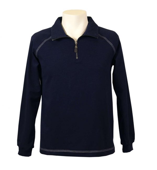 Slub Terry Men's 1/4 Zip Raglan Pullover