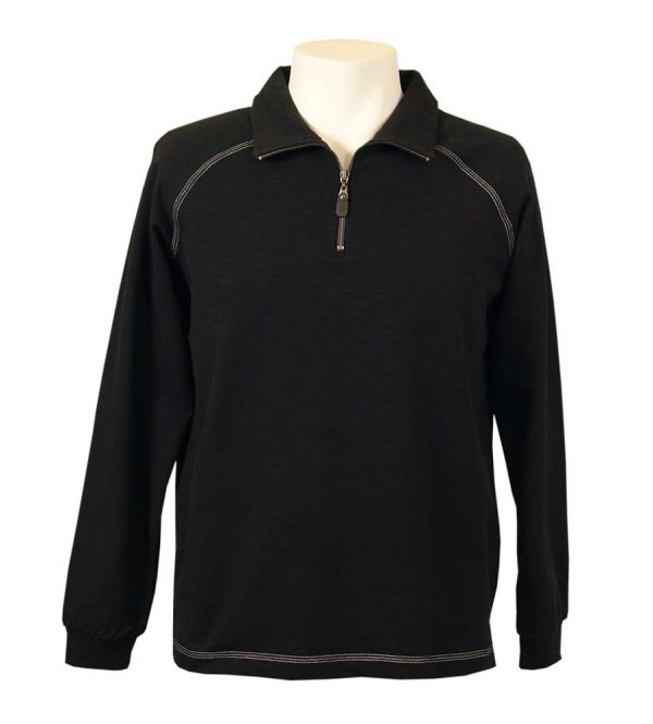 Slub Terry Men's 1/4 Zip Raglan Pullover