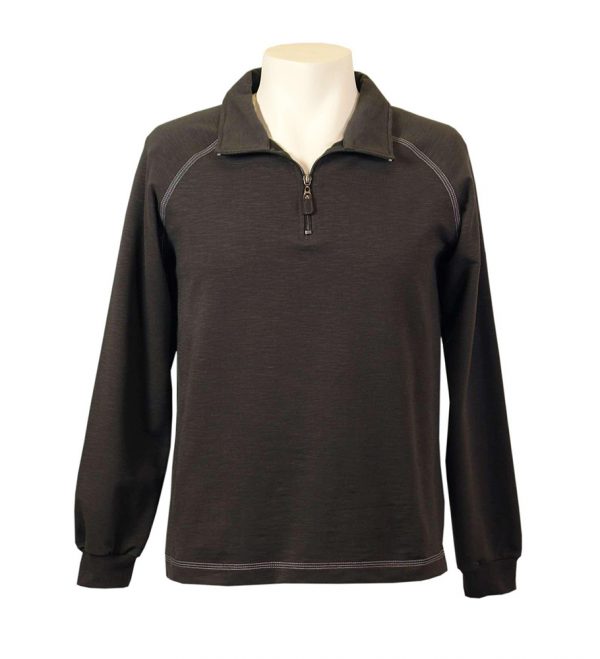 Slub Terry Men's 1/4 Zip Raglan Pullover