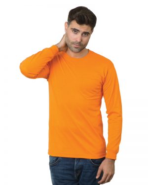 Long Sleeve Pocket 50/50 Tee