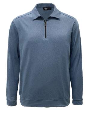 Men's L/S 1/4 Zip Polo