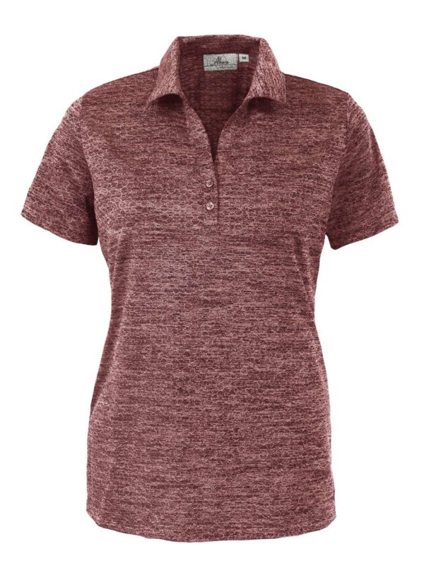Ladies's Honeycomb Jacquard Polo