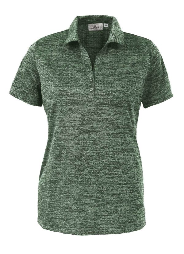 Ladies's Honeycomb Jacquard Polo