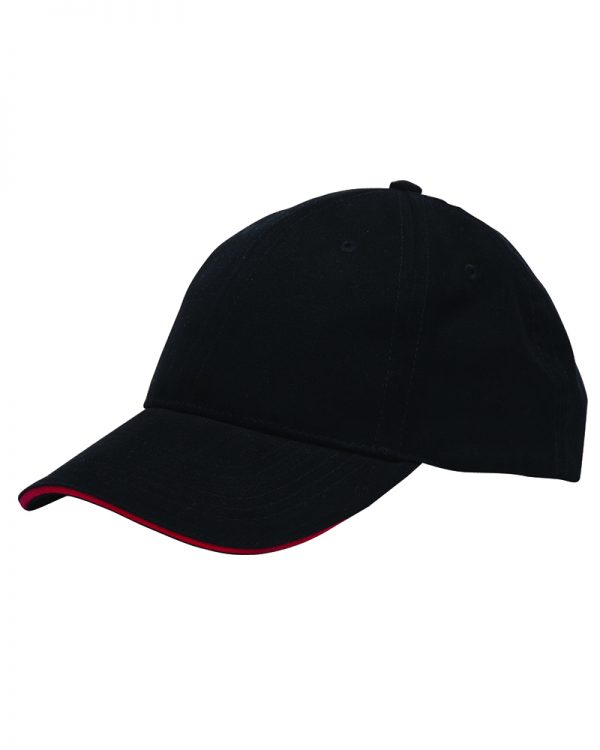 Structured Cap With Pancake Visor