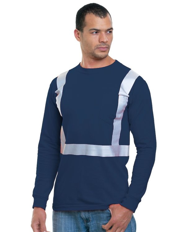 High Visibility L/S T-Shirt W/Pocket