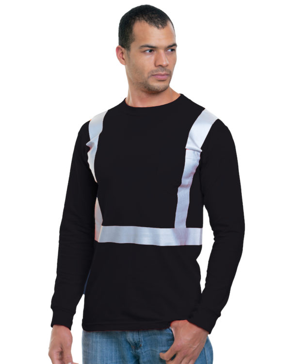 High Visibility L/S T-Shirt W/Pocket