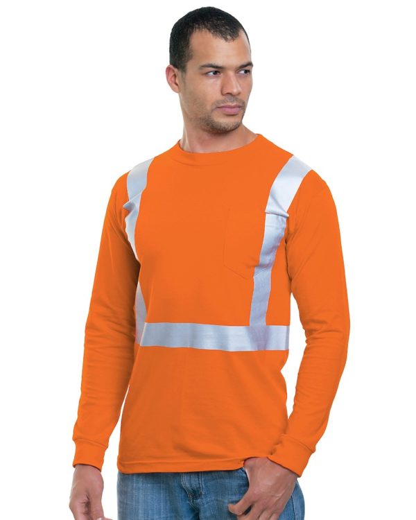 High Visibility L/S T-Shirt W/Pocket