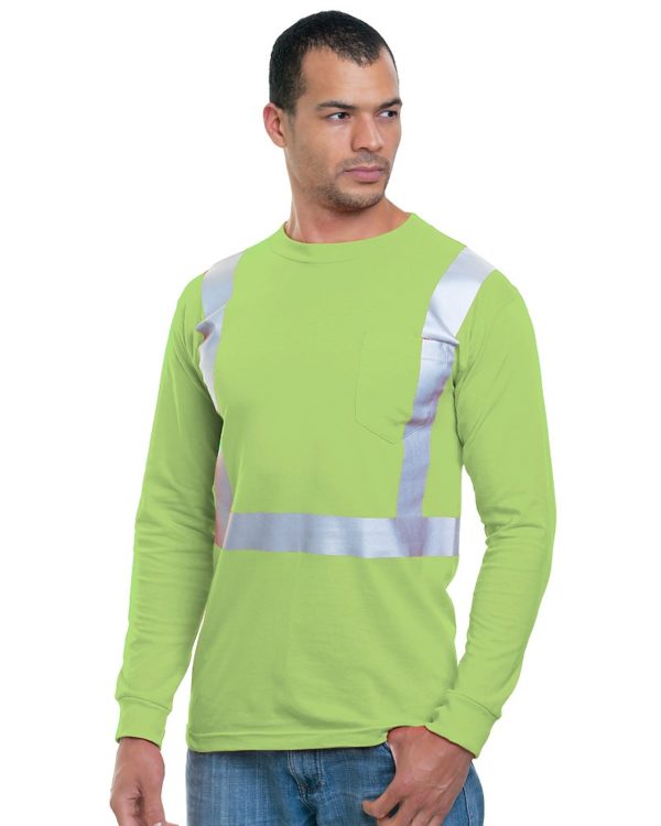 High Visibility L/S T-Shirt W/Pocket
