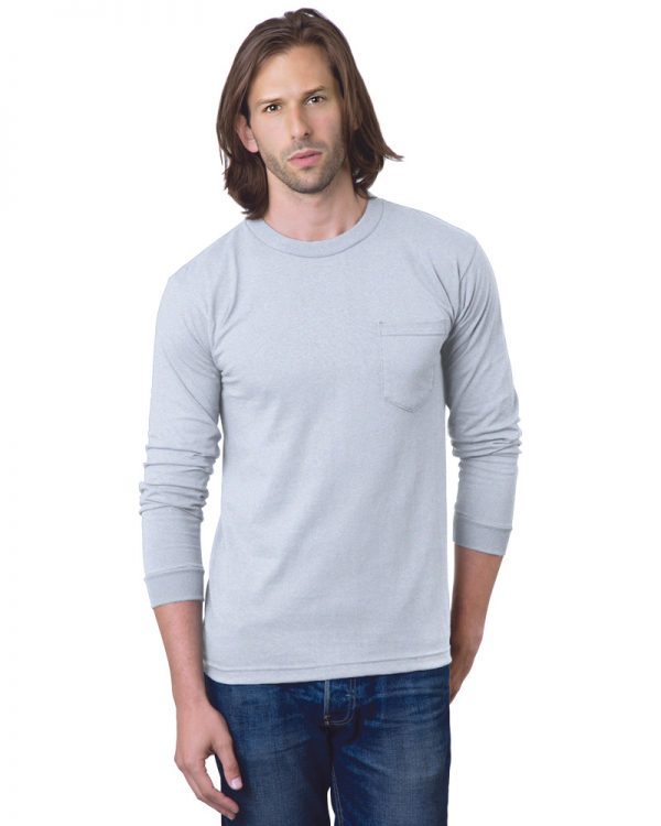 Heavyweight Long Sleeve Pocket T Shirt