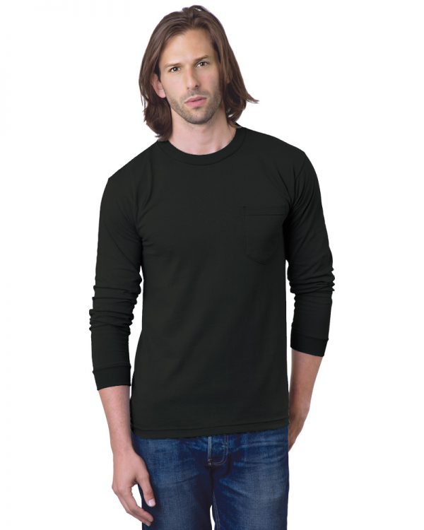 Heavyweight Long Sleeve Pocket T Shirt