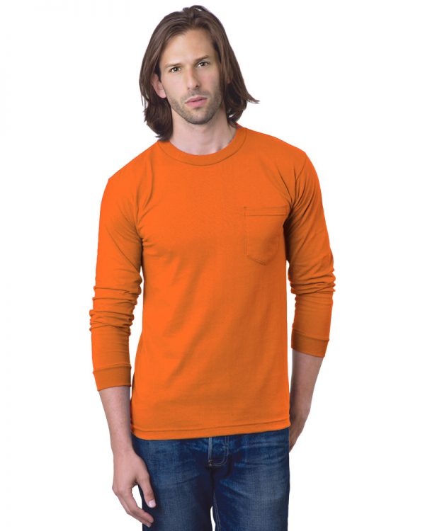 Heavyweight Long Sleeve Pocket T Shirt