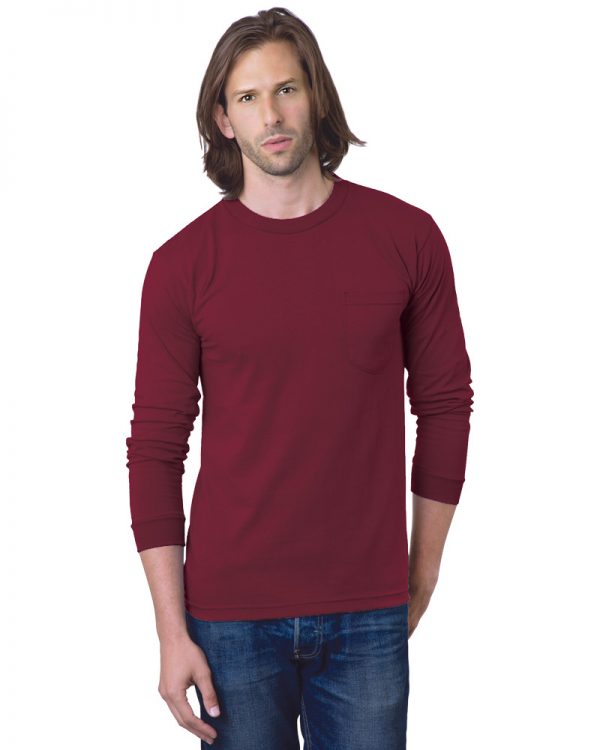 Heavyweight Long Sleeve Pocket T Shirt