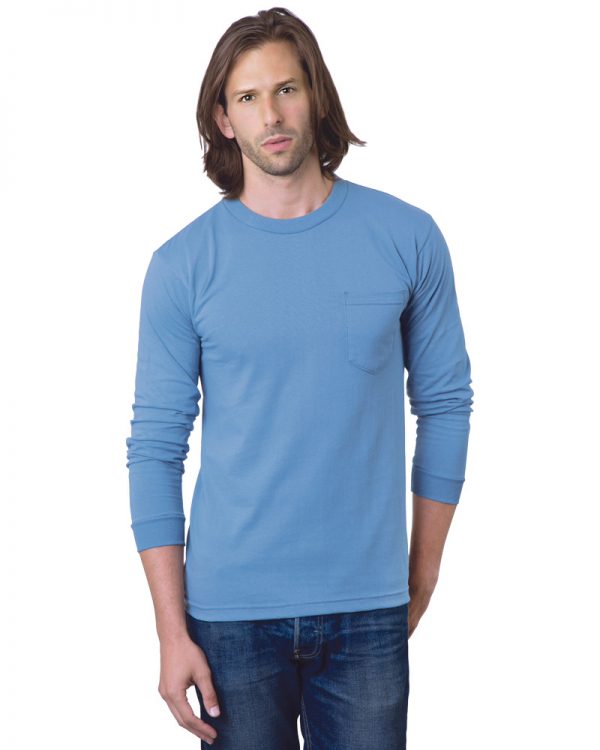 Heavyweight Long Sleeve Pocket T Shirt