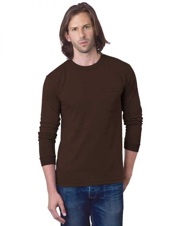 Heavyweight Long Sleeve Pocket T Shirt