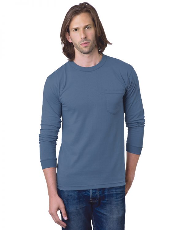 Heavyweight Long Sleeve Pocket T Shirt