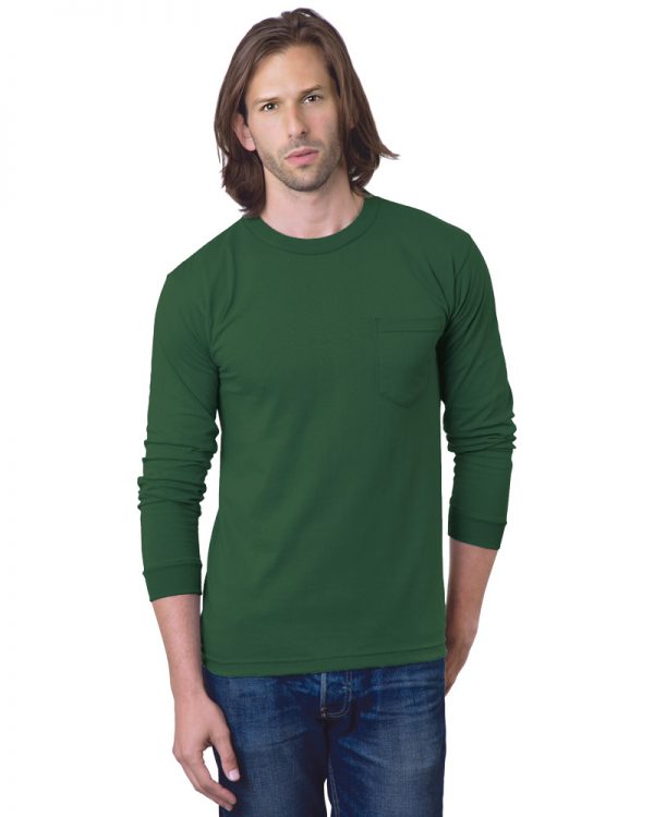 Heavyweight Long Sleeve Pocket T Shirt