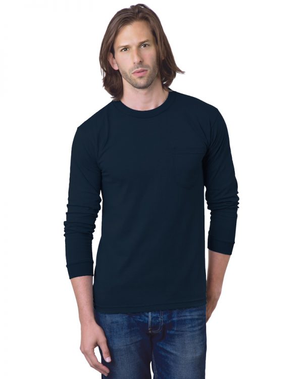 Heavyweight Long Sleeve Pocket T Shirt