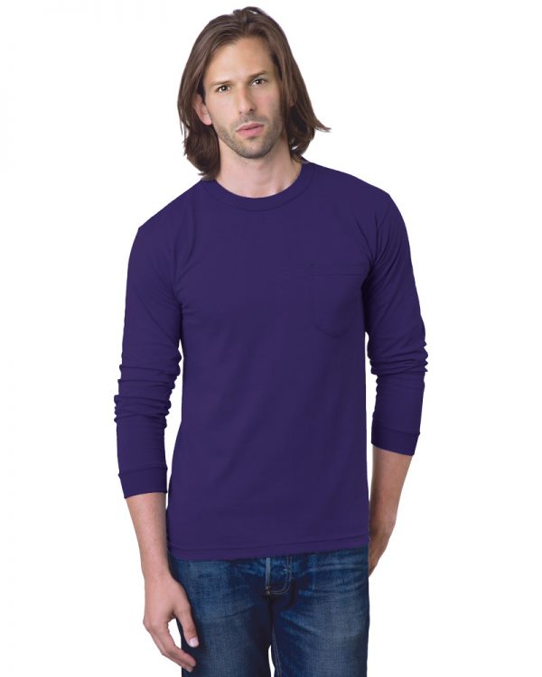 Heavyweight Long Sleeve Pocket T Shirt