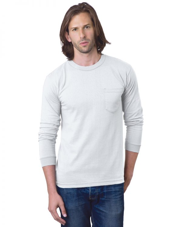Heavyweight Long Sleeve Pocket T Shirt
