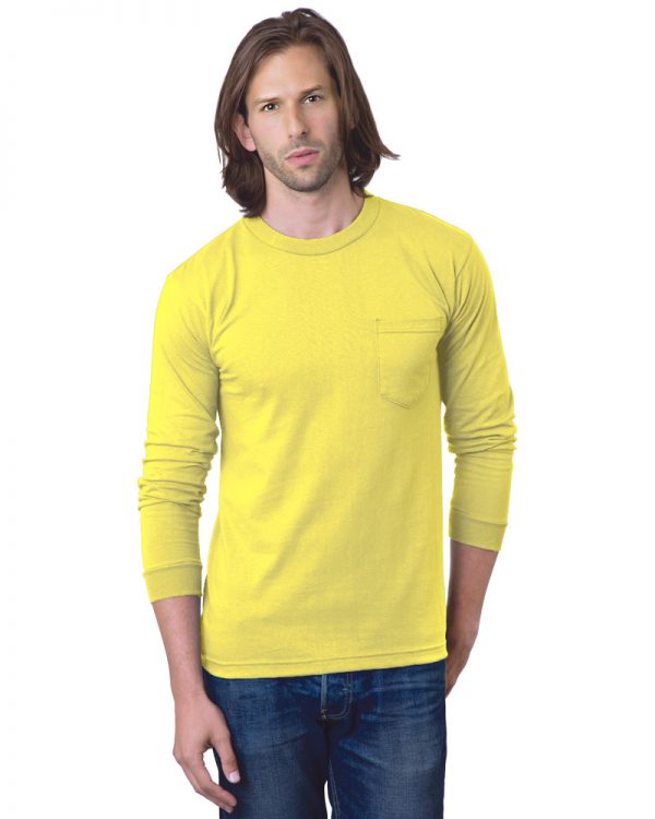 Heavyweight Long Sleeve Pocket T Shirt