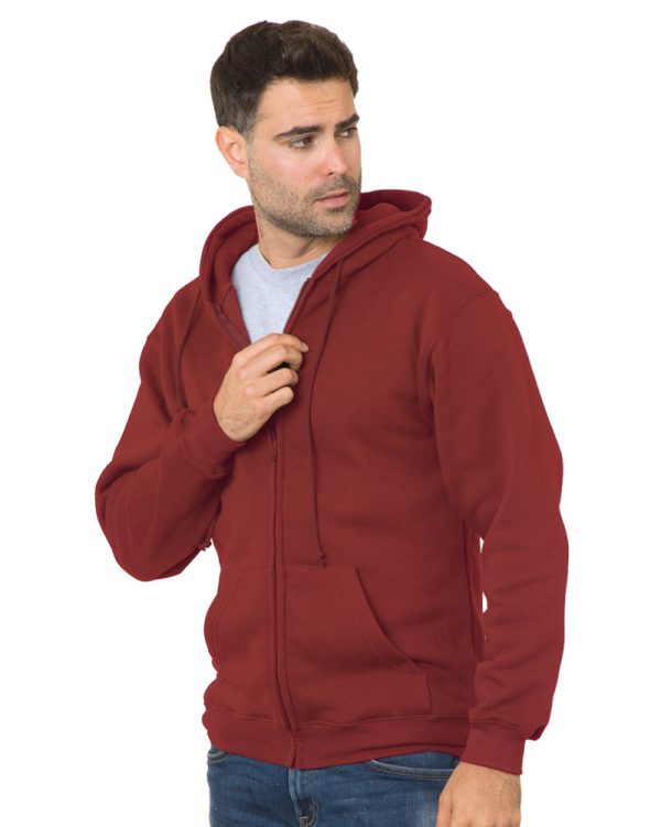 Full Zipper Hooded Sweatshirt
