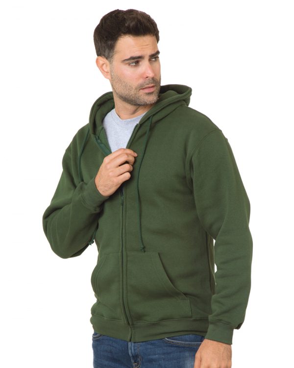 Full Zipper Hooded Sweatshirt