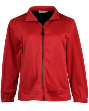Soft Shell Fleece Ladies' Full Zip Jacket with PKTS