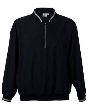 Men's 1/4 Zip Windshirt with PKTS