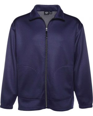 Soft Shell Embossed Full Zip Jacket with PKTS