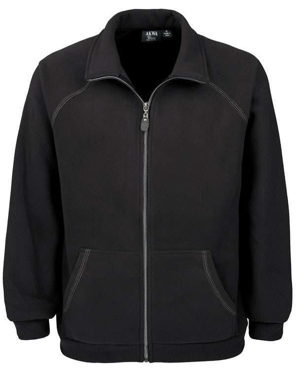Corduroy Fleece Full Zip Jacket with PKTS