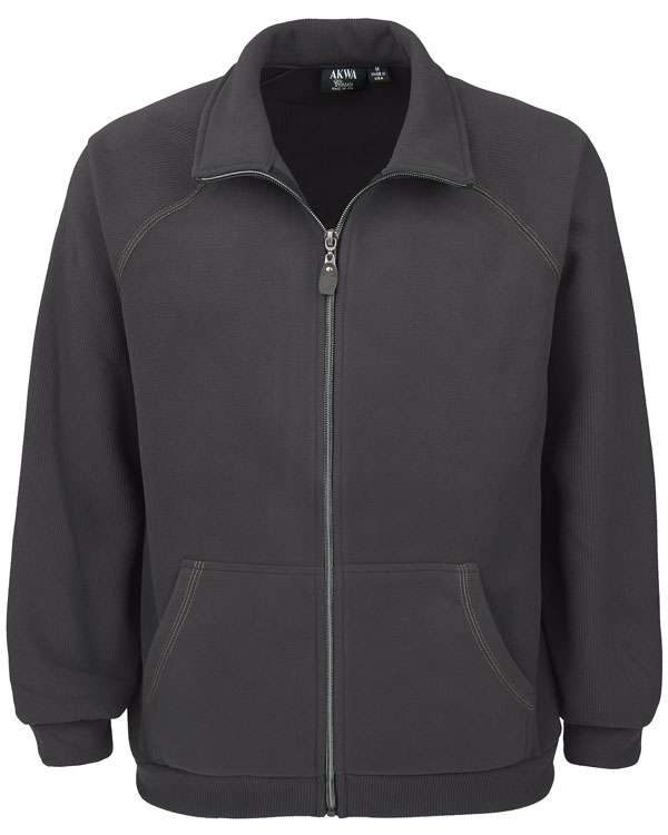 Corduroy Fleece Full Zip Jacket with PKTS