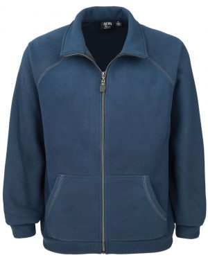 Corduroy Fleece Full Zip Jacket with PKTS
