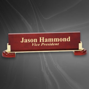 Rosewood Desk Wedge