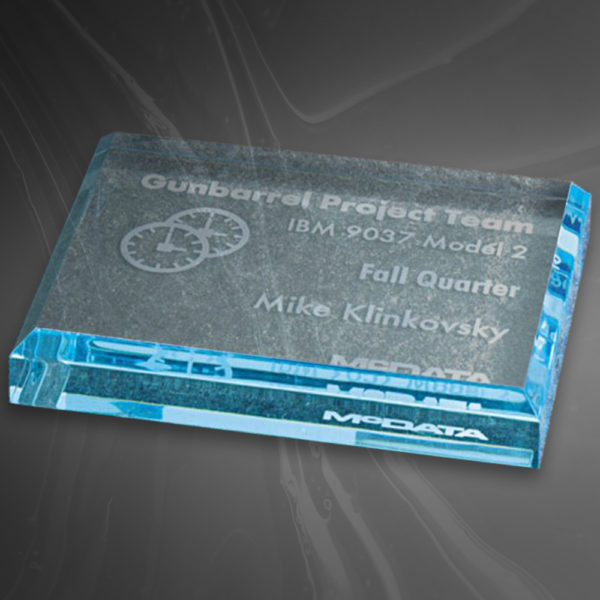 Paperweight Rectangle Award