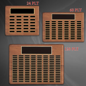 Walnut Perpetual Plaque