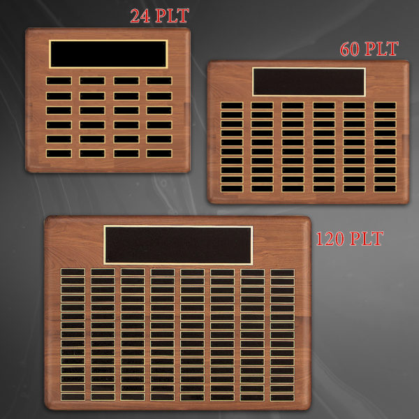 Walnut Perpetual Plaque