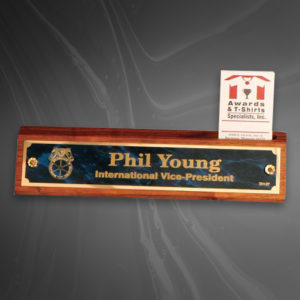 Name Plate and Card Holder