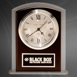 Beveld Glass Clock