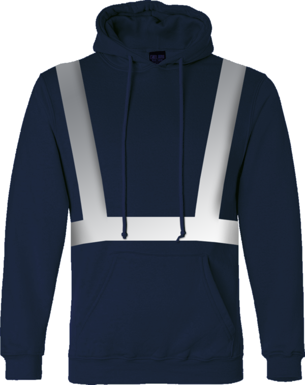 Hi-Visibility Hooded Pullover Fleece