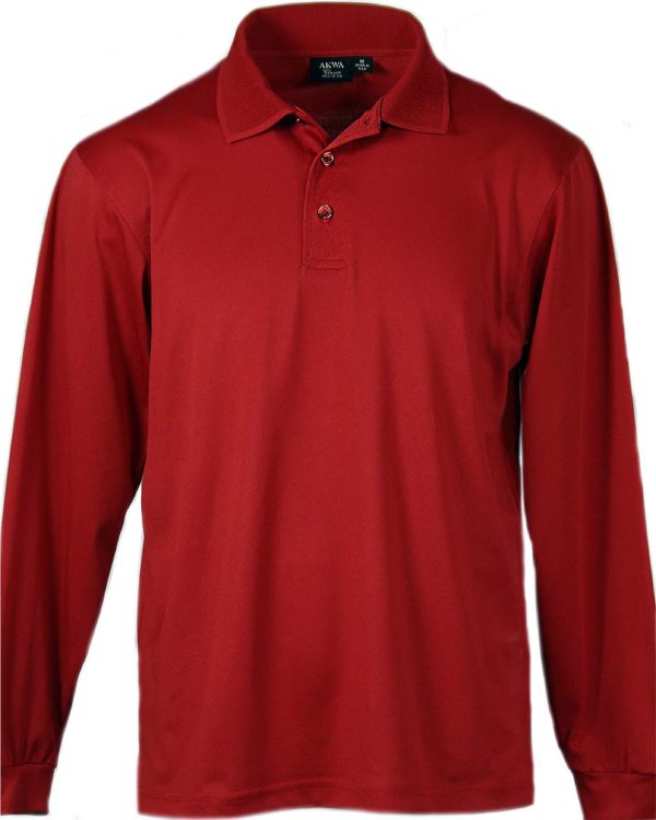 Aqua Dry Polo Long Sleeve