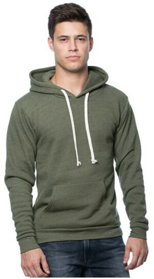 Unisex Triblend Fleece Pullover Hoodie