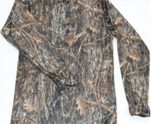 Moisture Wicking Camo Long Sleeve T-Shirt