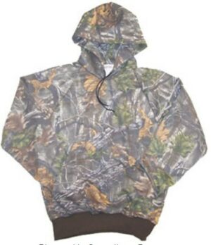 Camo Hooded Sweatshirt