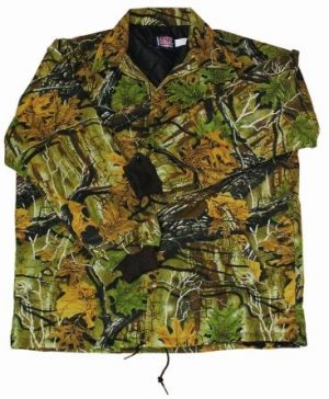 Camo Windbreaker