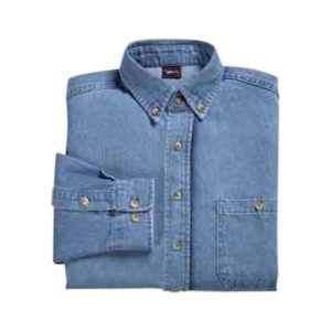 Ladies Long Sleeve Denim Shirt