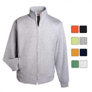 Lycra Full Zip Sweatshirt